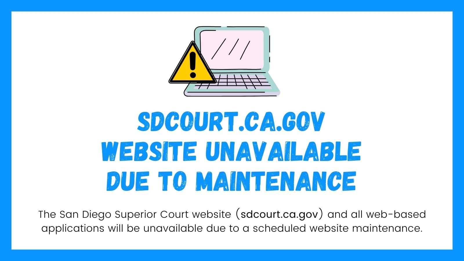 Website maintenance